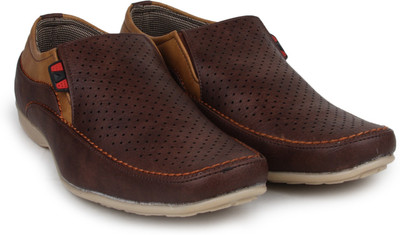 

Shoetopia Loafers For Men(Brown, Tan