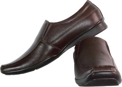 Cognisol Italian Black Slip On Shoes