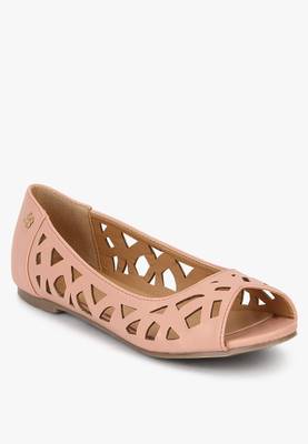 Addons Samantha laser cutouts peep toe Bellies