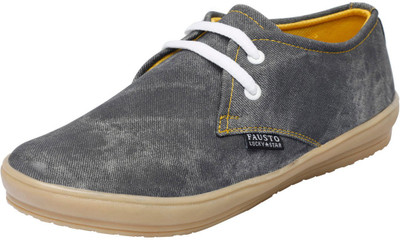 

FAUSTO Black Men's Sneakers For Men(Black)