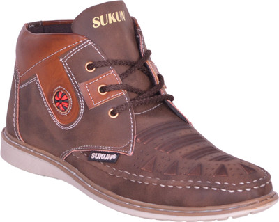 

Sukun Boots For Men(Brown)