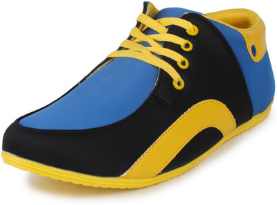

Krafter Sneakers For Men(Black, Yellow