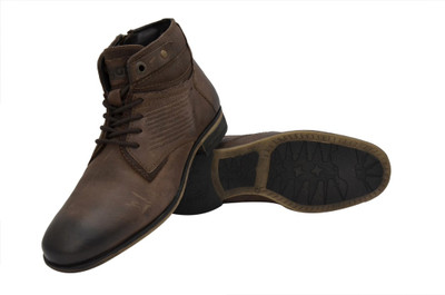 Kuja Paris Boots For Men(Brown