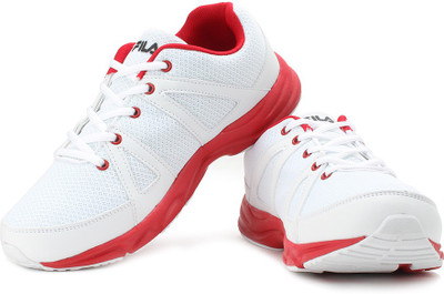 Fila Run It Running Shoes For Men(White, Wht;red