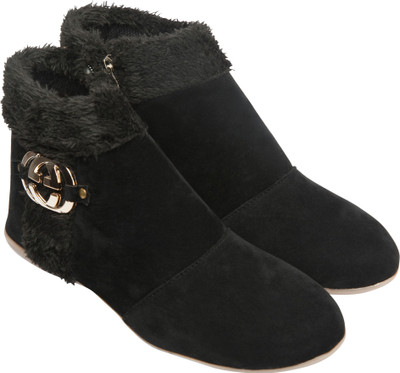 

Nayra Creations Boots For Women(Black