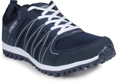 

Columbus Running Shoes For Men(White, Blue), Navy blue