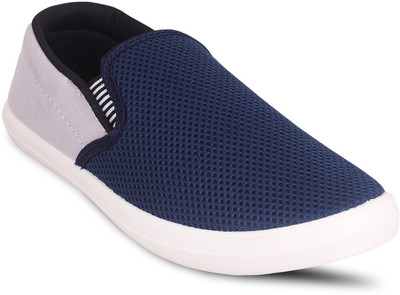 

JETTER Slip On Sneakers For Men(Blue, White, Blue grey