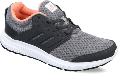 

ADIDAS GALAXY 3 W Running Shoes For Women(Brown, Black, Orange, White, Chsogr/dgsogr/sunglo