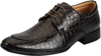 

FAUSTO Lace Up For Men(Brown
