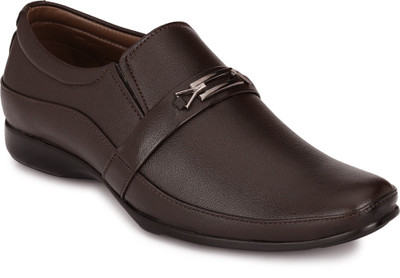 

Footlodge Formal Shoes Slip On For Men(Brown