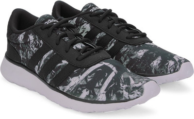 

ADIDAS NEO LITE RACER W Sneakers For Women(Black, White, Cblack/cblack/ftwwht