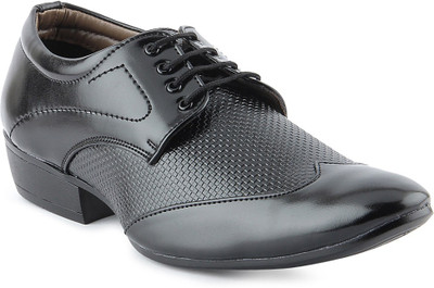 

Airglobe Lace Up Shoes For Men(Black