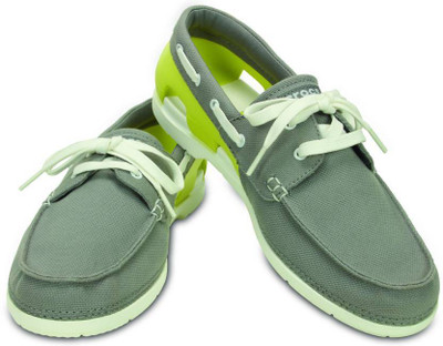 

Crocs Boat Shoes For Men(Green), 200247-0ar