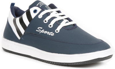 

Golden Sparrow Trendy Casual Shoes For Men(Blue, White), Navy blue & white
