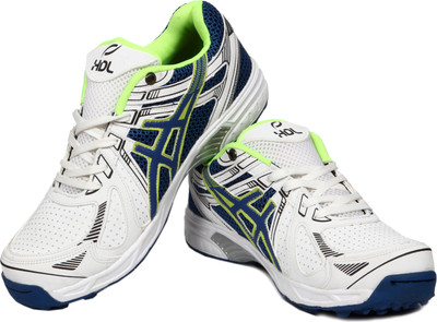 

HDL PRIDE Cricket Shoes For Men(White, Green