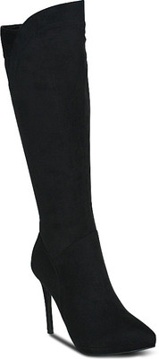

Get Glamr Designer Suede Boots For Women(Black