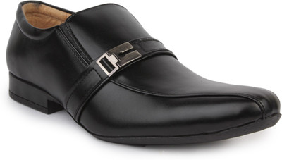 

Vilax Formal Slip On Shoes For Men(Black