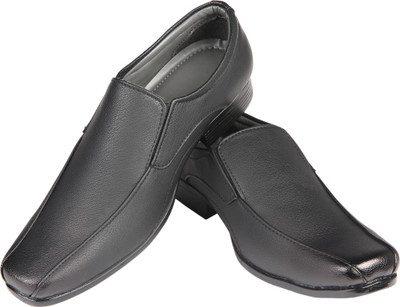 

Azzaro Black TURBO Slip On Shoes For Men(Black