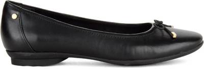 Clarks Candra Light Black Leather Slip on