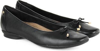 Clarks Candra Light Black Leather Slip on