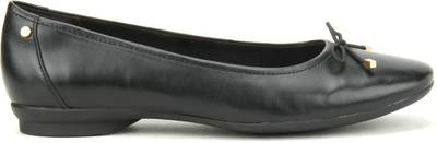 Clarks Candra Light Black Leather Slip on