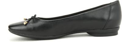 Clarks Candra Light Black Leather Slip on