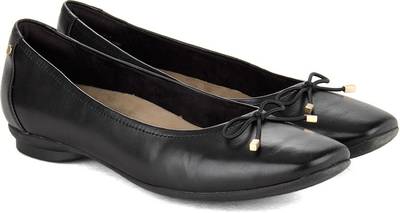 Clarks Candra Light Black Leather Slip on