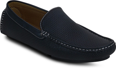 

Kielz Designer Man,s Navy Loafers Loafers For Men(Navy