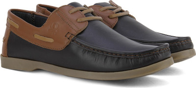 

United Colors of Benetton Men Boat shoes For Men(Brown, Tan, 902