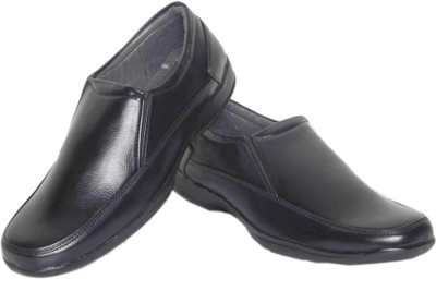 

Azzaro Black Airstep Slip On Shoes For Men(Black