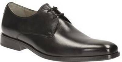 Clarks Amieson Walk Black Leather Lace up