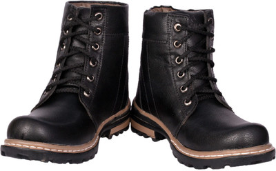 

Prolific Monk Strap Boots For Men(Black