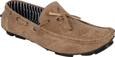 

Quarks Casual Loafers For Men(Beige
