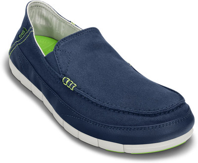 

Crocs Stretch Sole M Loafers For Men(Navy, Navy/pearl white