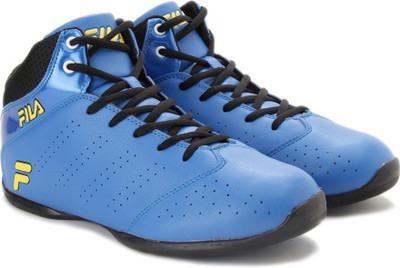 

Fila REFRESH Basket Ball Shoes For Men(Blue, Black, Ryl blu/blk