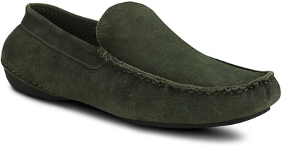

Get Glamr Green Men's Loafers For Men(Green