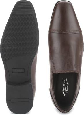 Arrow Men Genuine Leather Slip On Shoes