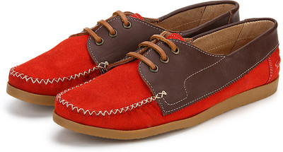 

Arden Quoddy Slipon Loafers For Men(Red