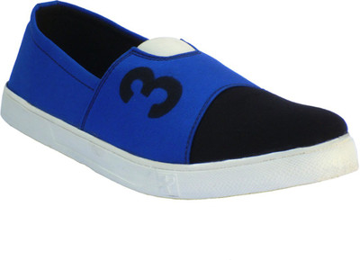 

Mr. Chief blue grand Canvas Shoes For Men(Blue)