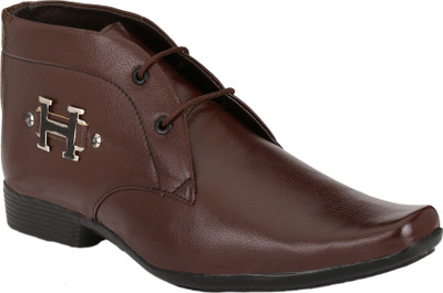 

Shoe Day BOOT Lace Up For Men(Brown