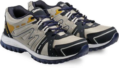 Corpus Density Running Shoes For Men(Grey, Navy) available at flipkart for Rs.489