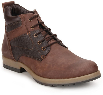 

Arden Crouch Side Panel Casual Shoes For Men(Brown