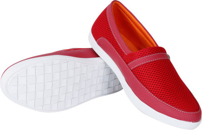 

FAUSTO Canvas Shoes For Men(Red)