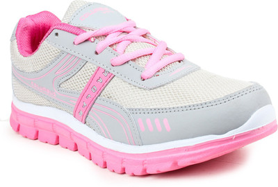 

Columbus Hiking & Trekking Shoes For Women(Grey, Pink, Lgrey::pink