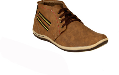 

Zebra Men's Faux Leather Casual Shoes For Men(Beige, Biege