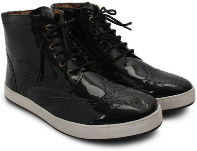 

Knotty Derby Carrow Brogue Boot Boots For Men(Black