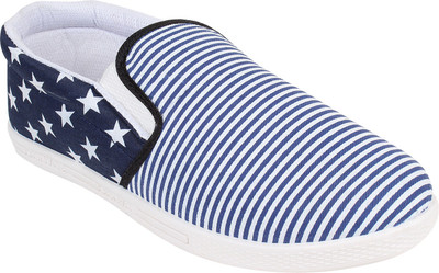 

Popstar Canvas Shoes For Men(Blue, White