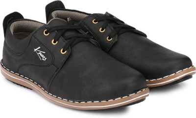 

Knoos Outlander Outdoors Sneakers For Men(Black