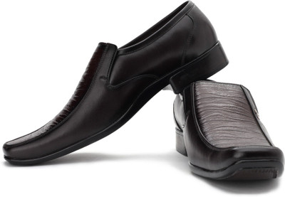 

Metro Formal Slip On For Men(Brown, 12;brown