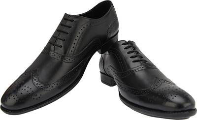 Brigit Brogue Shoes Brown Lace Up